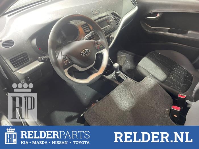 Kia Picanto 1.2 16V Sloopvoertuig (2011, Zwart)