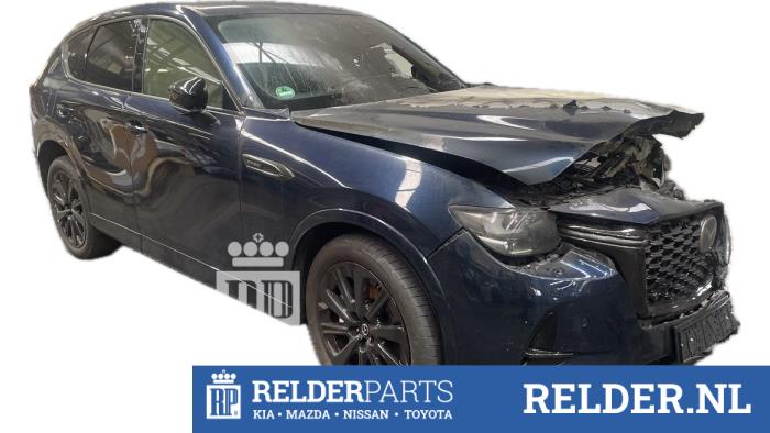 Mazda CX-60 2.5 e-SkyActiv PHEV Sloopvoertuig (2023, Blauw)