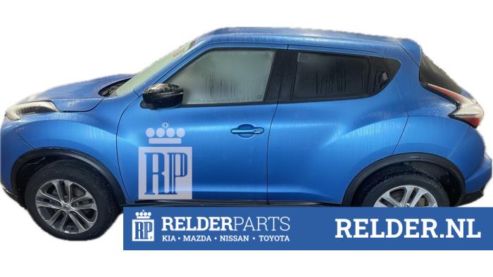 Nissan Juke 1.2 DIG-T 16V Sloopvoertuig (2019, Blauw)