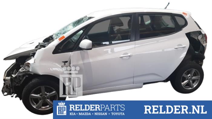 Kia Venga 1.4 CVVT 16V Sloopvoertuig (2011, Wit)