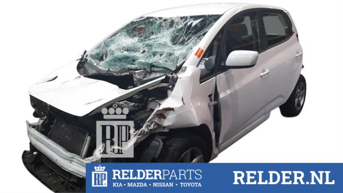 Kia Venga 1.4 CVVT 16V Sloopvoertuig (2011, Wit)