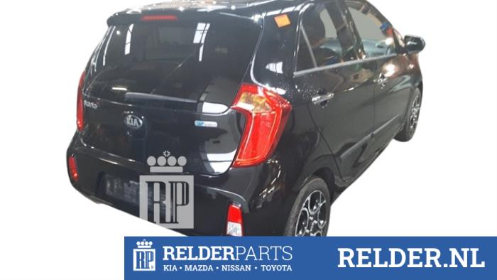 Kia Picanto 1.0 12V Sloopvoertuig (2015, Zwart)