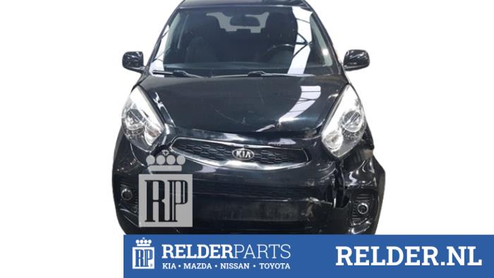 Kia Picanto 1.0 12V Sloopvoertuig (2015, Zwart)