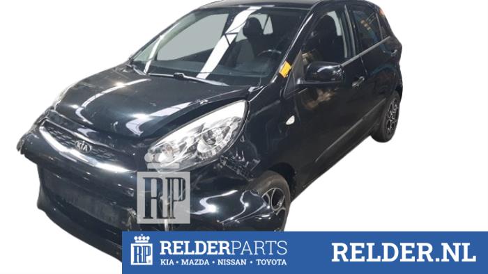 Kia Picanto 1.0 12V Sloopvoertuig (2015, Zwart)