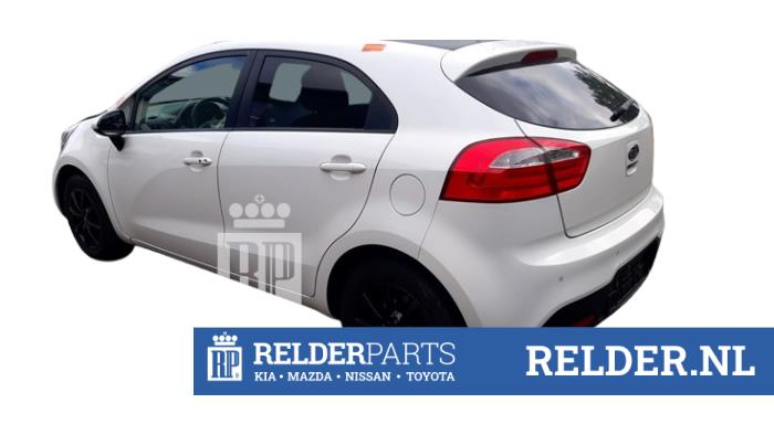 Kia Rio III 1.2 CVVT 16V Sloopvoertuig (2012, Wit)