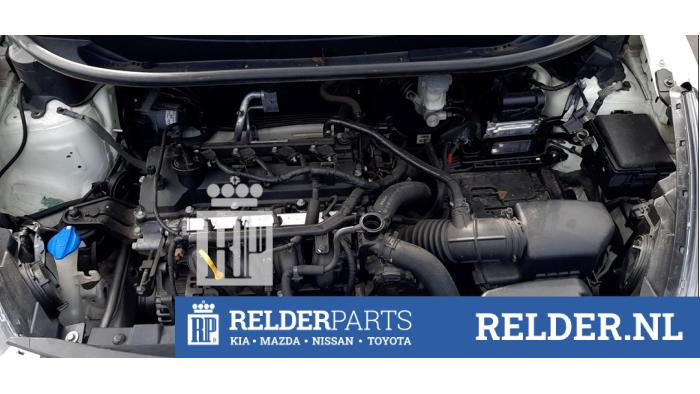 Kia Rio III 1.2 CVVT 16V Sloopvoertuig (2012, Wit)