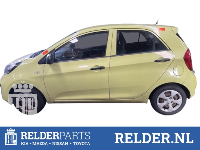 Kia Picanto 1.2 16V Sloopvoertuig (2011, Groen)