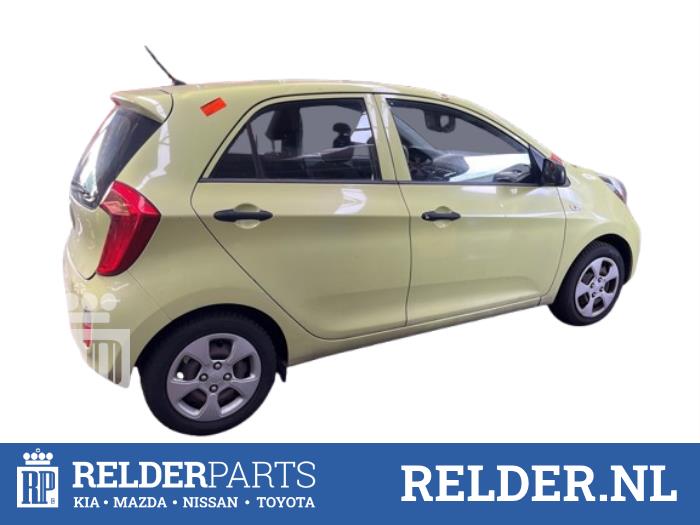 Kia Picanto 1.2 16V Sloopvoertuig (2011, Groen)