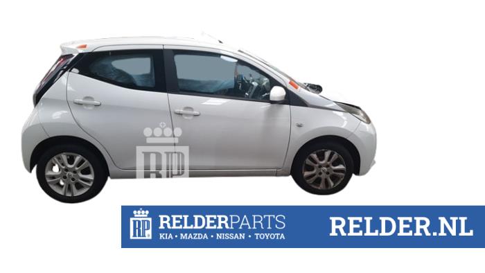 Toyota Aygo 1.0 12V VVT-i Sloopvoertuig (2015, Wit)