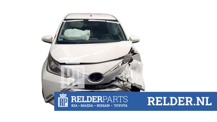 Toyota Aygo 1.0 12V VVT-i Sloopvoertuig (2015, Wit)