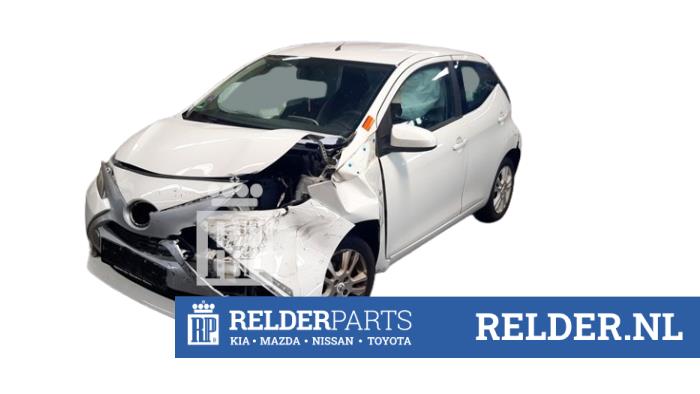 Toyota Aygo 1.0 12V VVT-i Sloopvoertuig (2015, Wit)