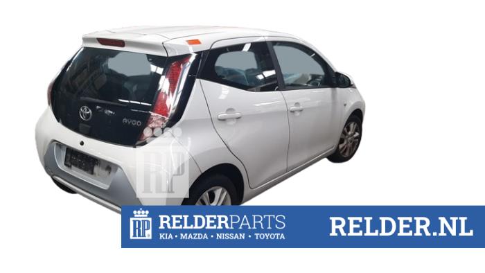 Toyota Aygo 1.0 12V VVT-i Sloopvoertuig (2015, Wit)
