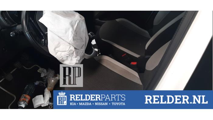 Toyota Aygo 1.0 12V VVT-i Sloopvoertuig (2015, Wit)