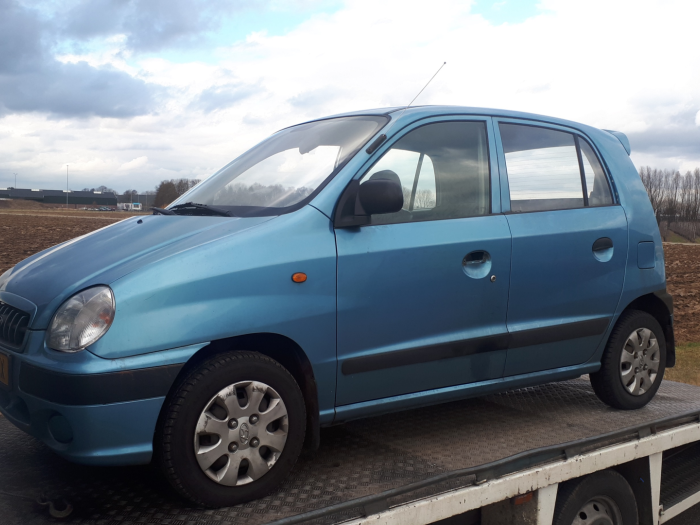 Hyundai Atos 1.0 12V Sloopvoertuig (2002, Blauw) Jansen van Beek