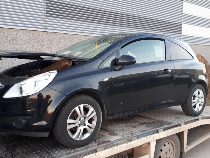 Opel Corsa D 1.3 CDTi 16V ecoFLEX Sloopvoertuig (2009, Zwart)