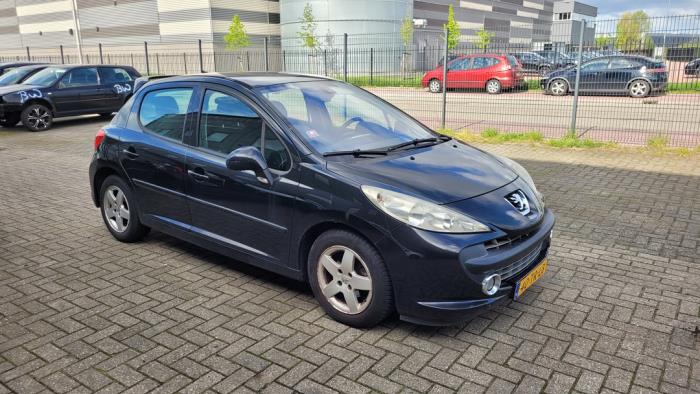Peugeot 207/207+ 1.4 16V Sloopvoertuig (2007, Zwart)