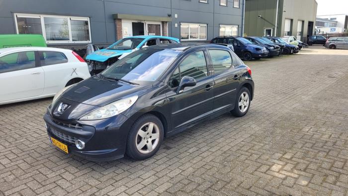 Peugeot 207/207+ 1.4 16V Sloopvoertuig (2007, Zwart)