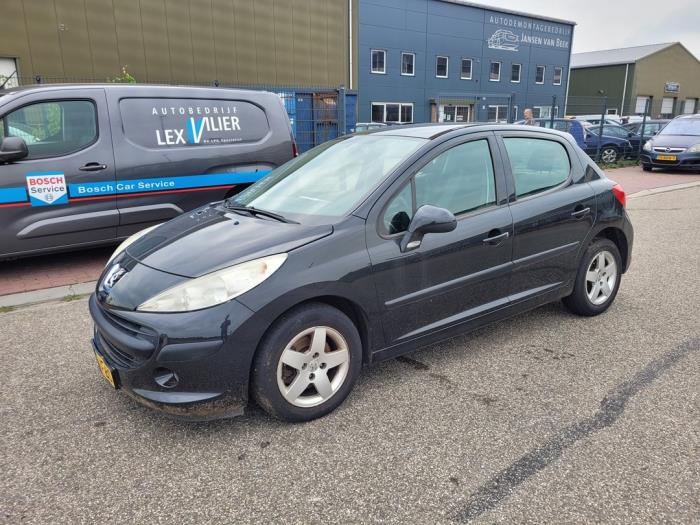 Peugeot 207/207+ 1.4 16V VTi Sloopvoertuig (2008, Zwart)