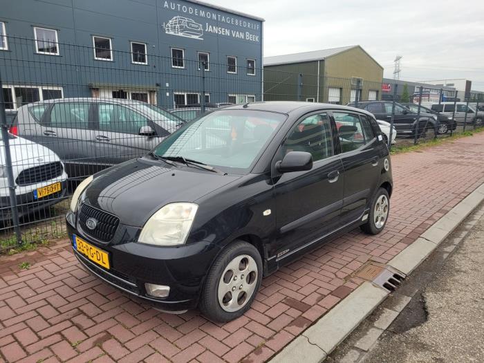 Kia Picanto 1.0 12V Sloopvoertuig (2005, Zwart)
