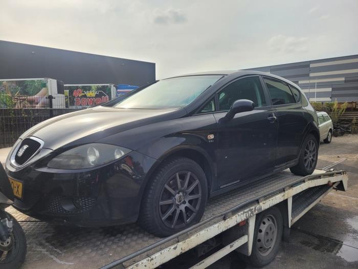 Seat Leon 1.4 TSI 16V Sloopvoertuig (2009, Zwart)
