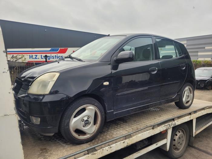 Kia Picanto 1.1 12V Sloopvoertuig (2005, Zwart)