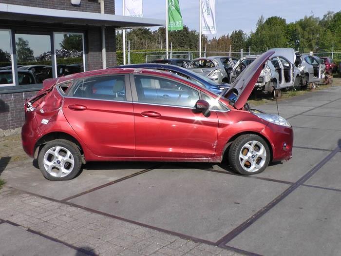 Ford Fiesta 6 1.25 16V Sloopvoertuig (2009, Rood)