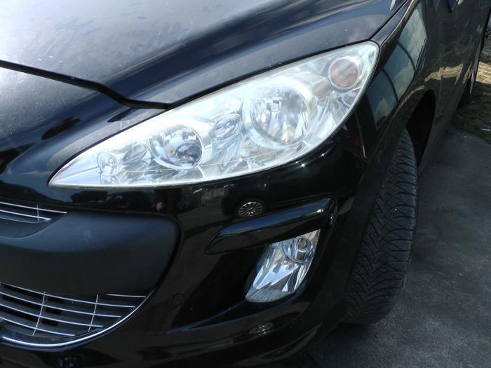 Peugeot 308 1.6 VTI 16V Sloopvoertuig (2010, Zwart)