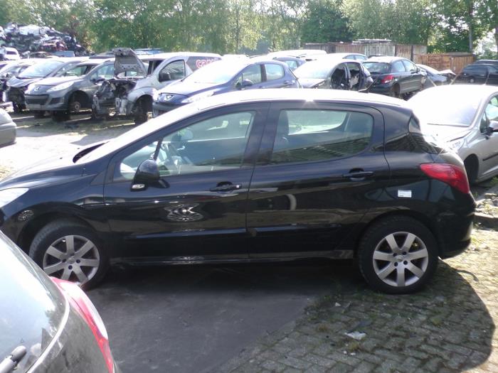 Peugeot 308 1.6 VTI 16V Sloopvoertuig (2010, Zwart)