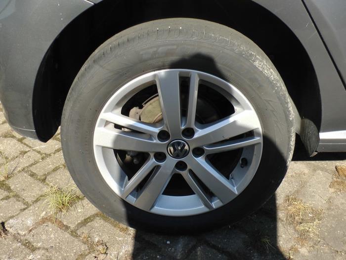 Volkswagen Polo V 1.6 TDI 16V 90 Sloopvoertuig (2013, Grijs)