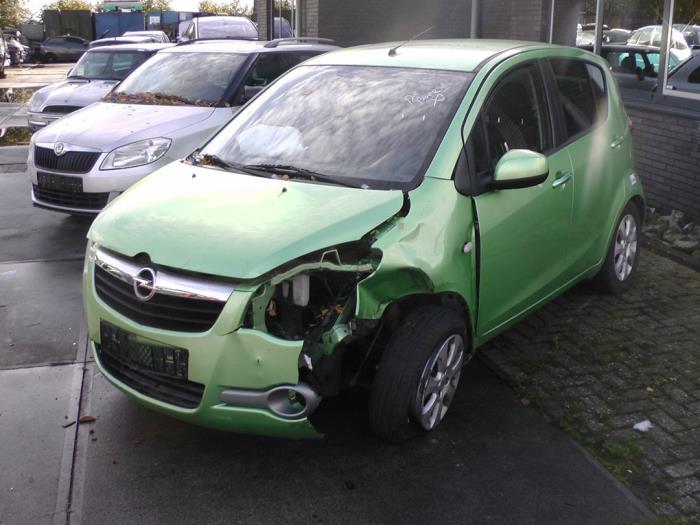 Opel Agila 1.0 12V Sloopvoertuig (2010, Groen)