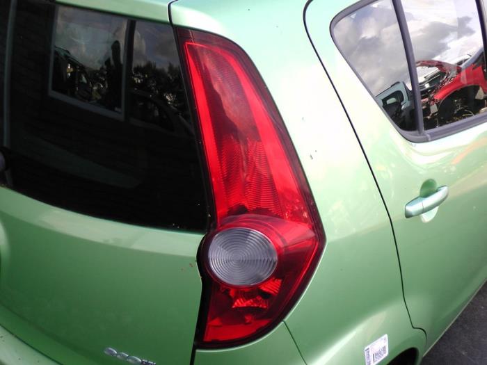 Opel Agila 1.0 12V Sloopvoertuig (2010, Groen)