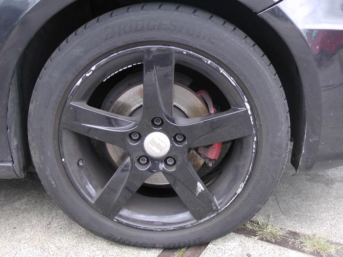 Seat Leon 1.9 TDI 105 Sloopvoertuig (2010, Zwart)