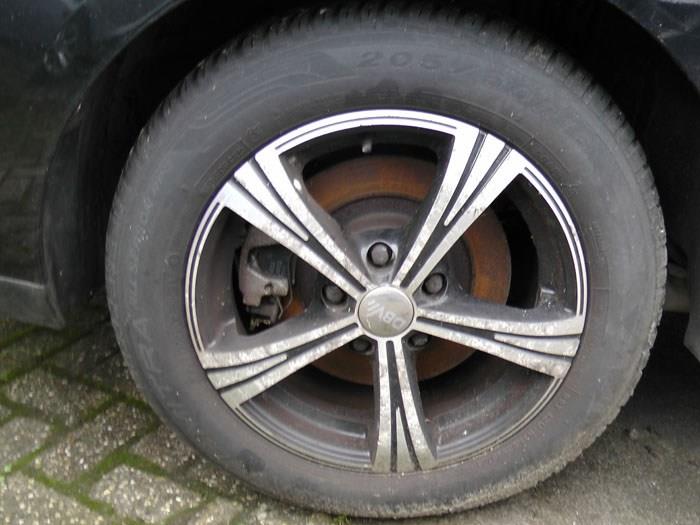 Renault Laguna III Estate 2.0 16V Sloopvoertuig (2008, Zwart)