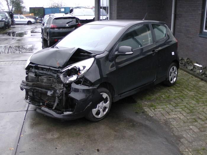 Kia Picanto 1.2 16V Sloopvoertuig (2012, Zwart)