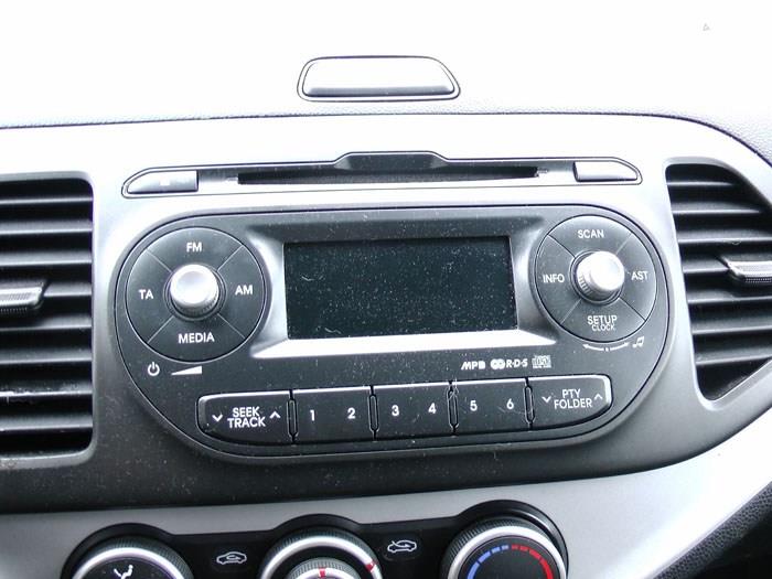 Kia Picanto 1.2 16V Sloopvoertuig (2012, Zwart)