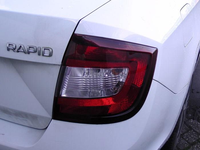 Skoda Rapid 1.2 TSI 16V Sloopvoertuig (2015, Wit)