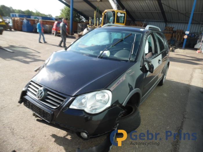 Volkswagen Polo IV 1.4 16V Sloopvoertuig (2006, Zwart)