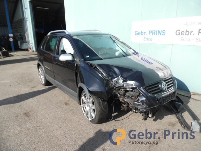 Volkswagen Polo IV 1.4 16V Sloopvoertuig (2006, Zwart)