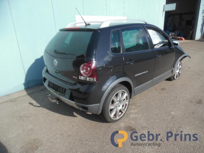 Volkswagen Polo IV 1.4 16V Sloopvoertuig (2006, Zwart)