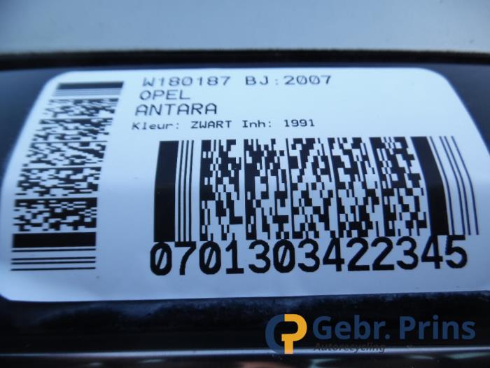 Opel Antara 2.0 CDTI 16V 4x4 Sloopvoertuig (2007, Zwart)