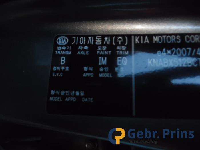 Kia Picanto 1.2 16V Sloopvoertuig (2011, Grijs)