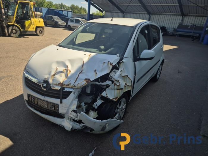 Opel Agila 1.0 12V Sloopvoertuig (2012, Wit)