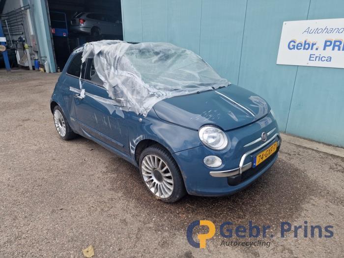 Fiat 500 1.2 Sloopvoertuig (2008, Blauw)