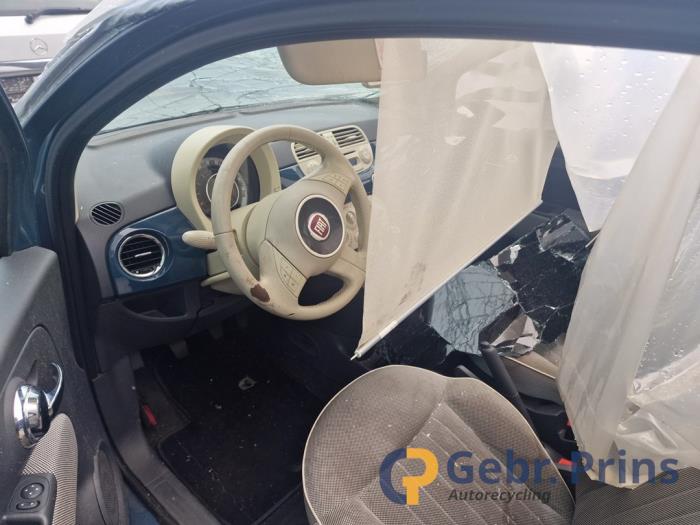 Fiat 500 1.2 Sloopvoertuig (2008, Blauw)