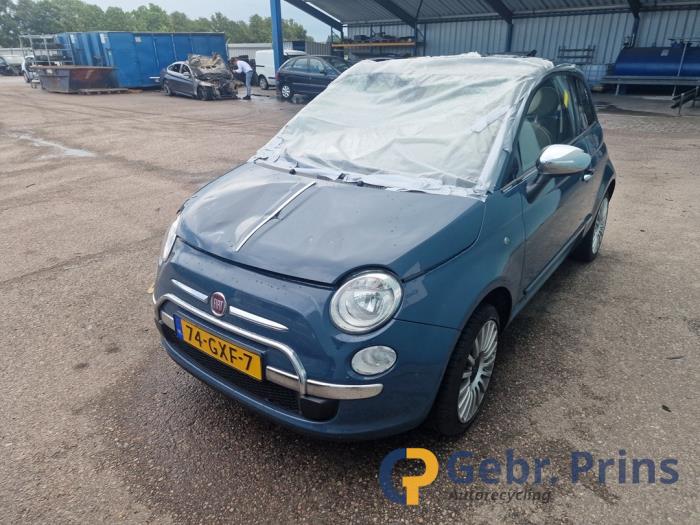 Fiat 500 1.2 Sloopvoertuig (2008, Blauw)