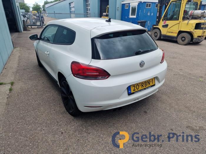Volkswagen Scirocco 1.4 TSI 122 16V Sloopvoertuig (2011, Wit)