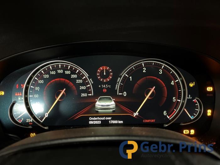 BMW 5 serie 523d 2.0 TwinPower Turbo 16V Sloopvoertuig (2017, Grijs)