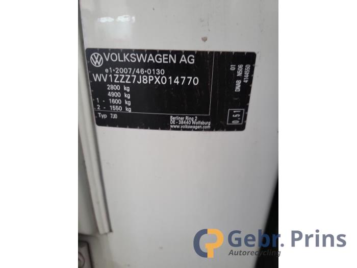 Volkswagen Transporter T6 2.0 TDI Sloopvoertuig (2023, Wit)