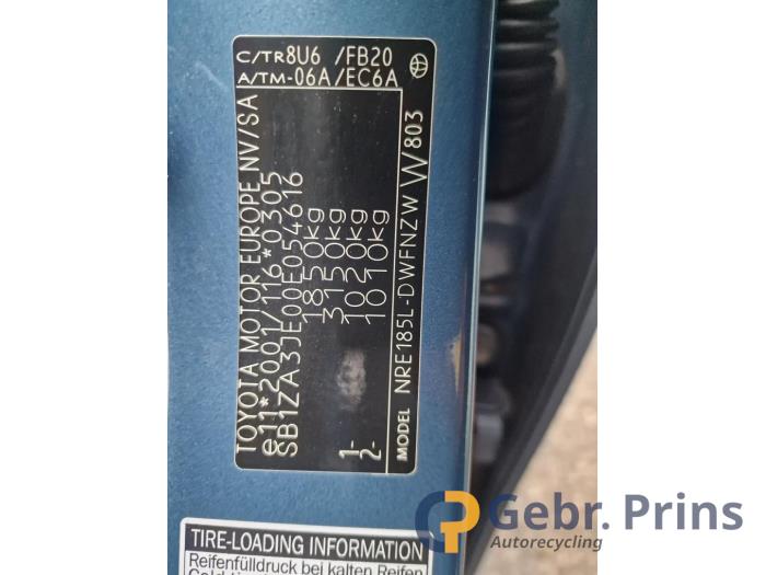 Toyota Auris Touring Sports 1.2 T 16V Sloopvoertuig (2018, Blauw)