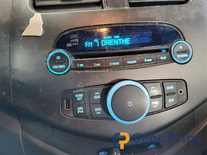 Chevrolet Spark 1.0 16V Bifuel Sloopvoertuig (2012, Zwart)